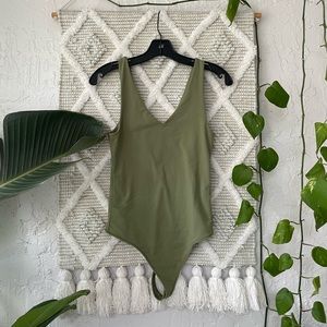 Abercrombie Double V Bodysuit